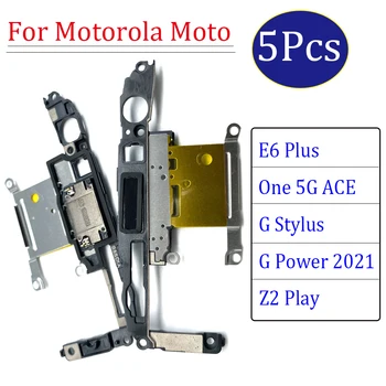 5шт, Гибкий Кабель Громкоговорителя Для Motorola Moto One 5G ACE E6 Plus G Stylus Z2 Play Edge 20 Задний Внутренний Звонок, Зуммер, Громкий Динамик