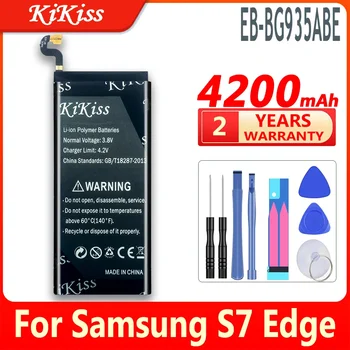Аккумулятор EB-BG935ABE для Samsung Galaxy S7 Edge S7Edge SM-G935 G9350 G935F G935FD G935W8 G9350 Для Замены мобильного Телефона Batteria