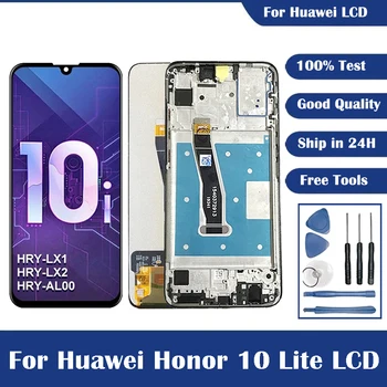Для Huawei Honor 10 Lite ЖК-дисплей с сенсорным экраном дигитайзер Honor 10 lite HRY LX1 LX2 ЖК-экран Бесплатная доставка