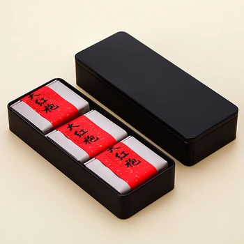 Разноцветный металлический прямоугольный ящик для хранения Контейнер с крышкой Маленькие жестяные коробочки Пустые контейнеры Ящик для хранения Кейс-органайзер